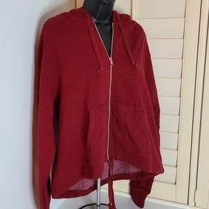 Victoria's Secret Pink Sherpa Lined Hood Full Zip